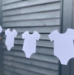 Eco Friendly Baby Shower Paper Garland