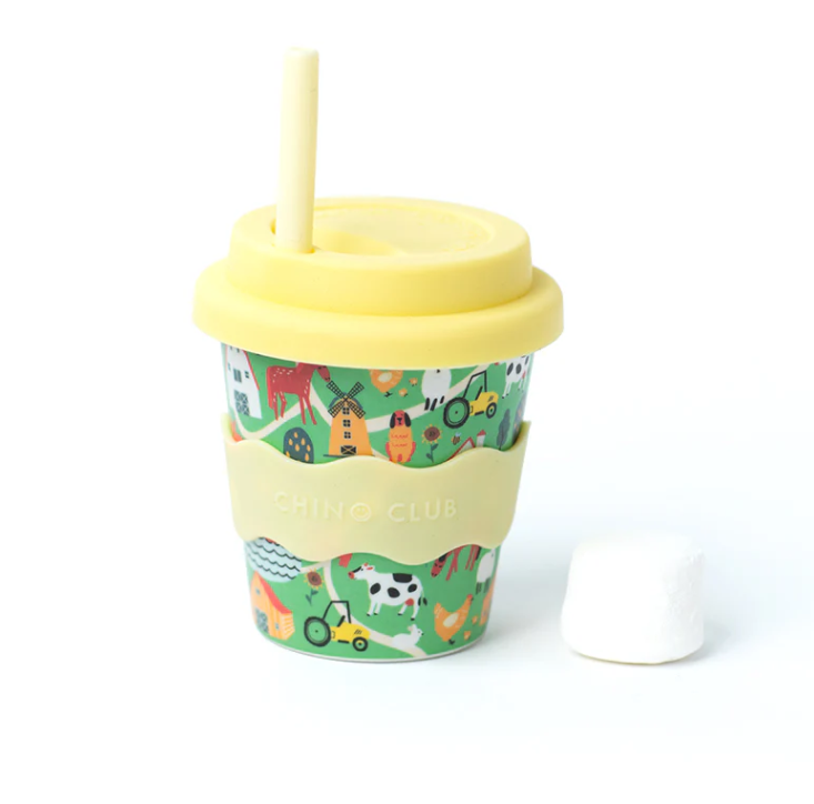 Chino Club Reusable Babychino Cup (Farm)