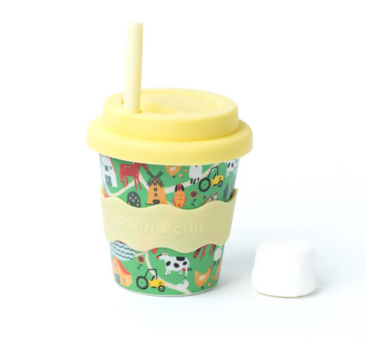 Chino Club Reusable Babychino Cup (Farm)