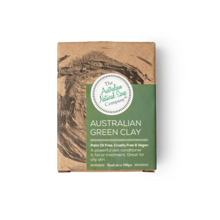 The Australian Natural Soap Company - Australian Green Clay Cleanser (100g)