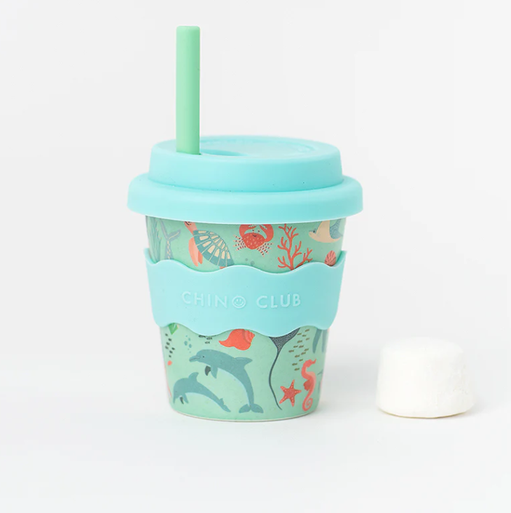 Chino Club Reusable Babychino Cup (Ocean)