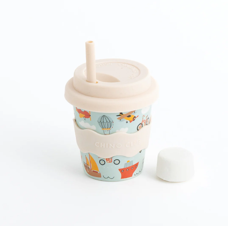 Chino Club Reusable Babychino Cup (Vehicles)