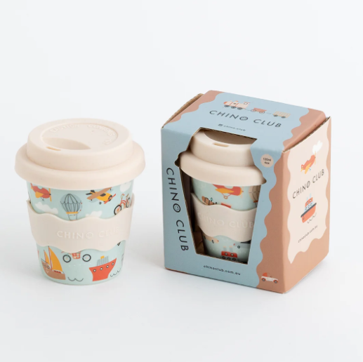 Chino Club Reusable Babychino Cup (Vehicles)