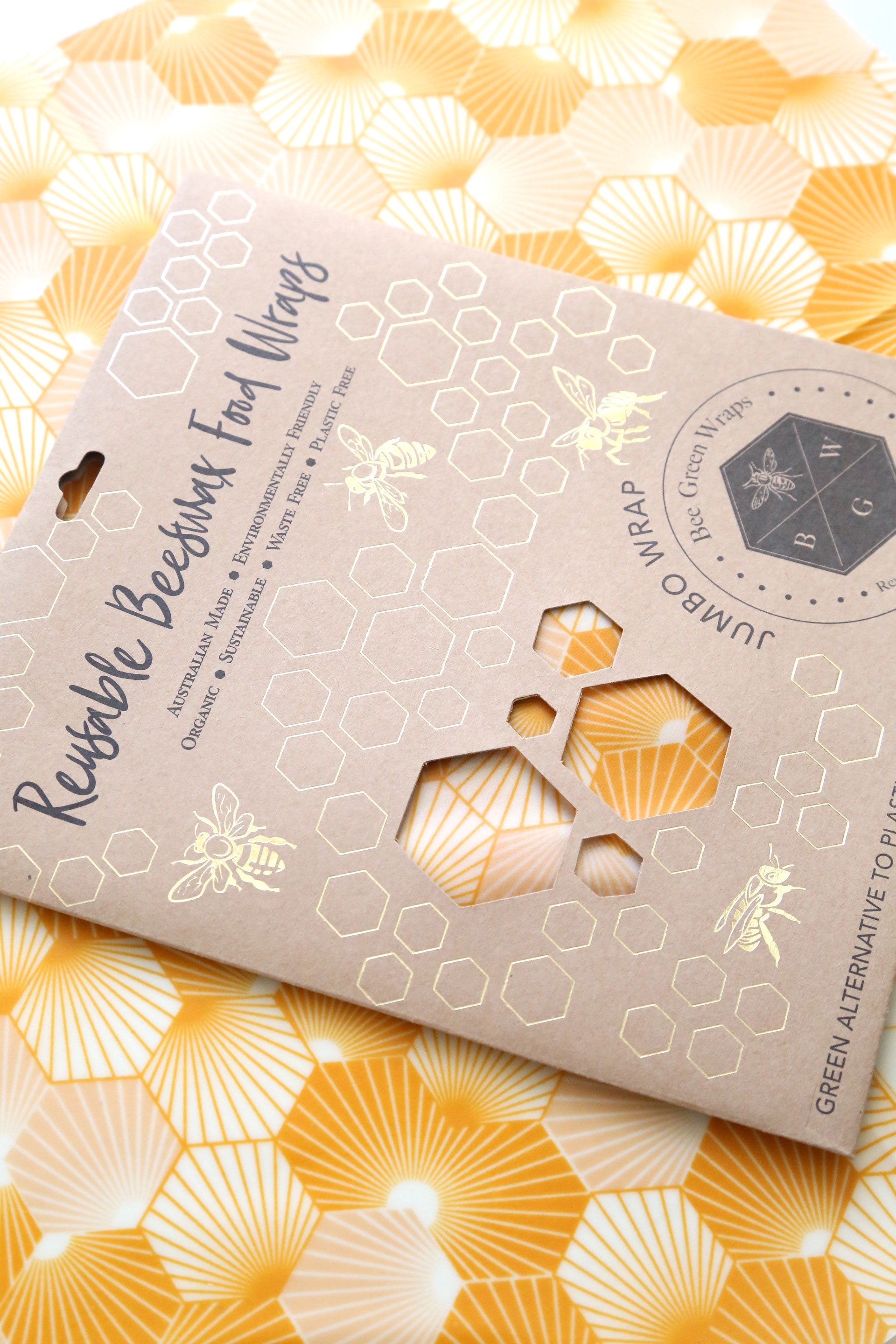 Bee Green Beeswax Food Wrap Jumbo Hive