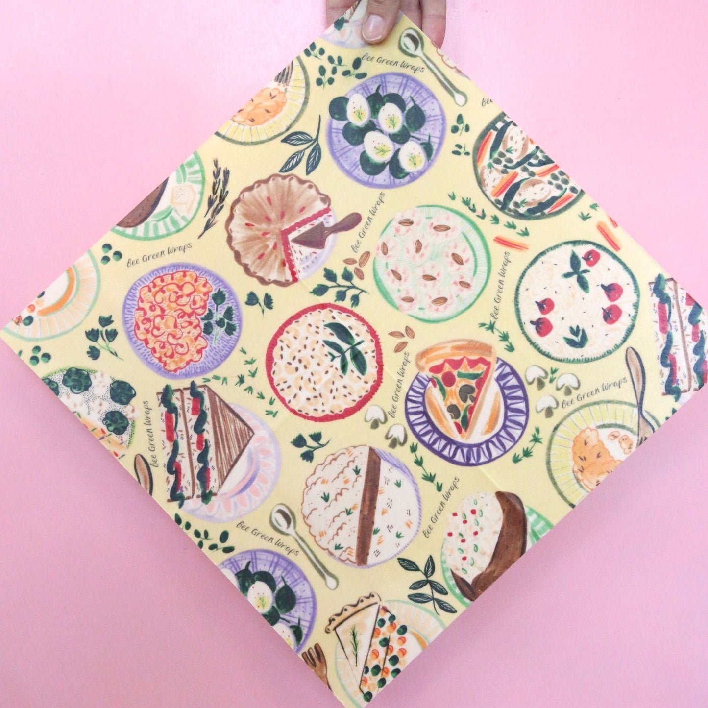 Beeswax Food Wrap Large Leftovers