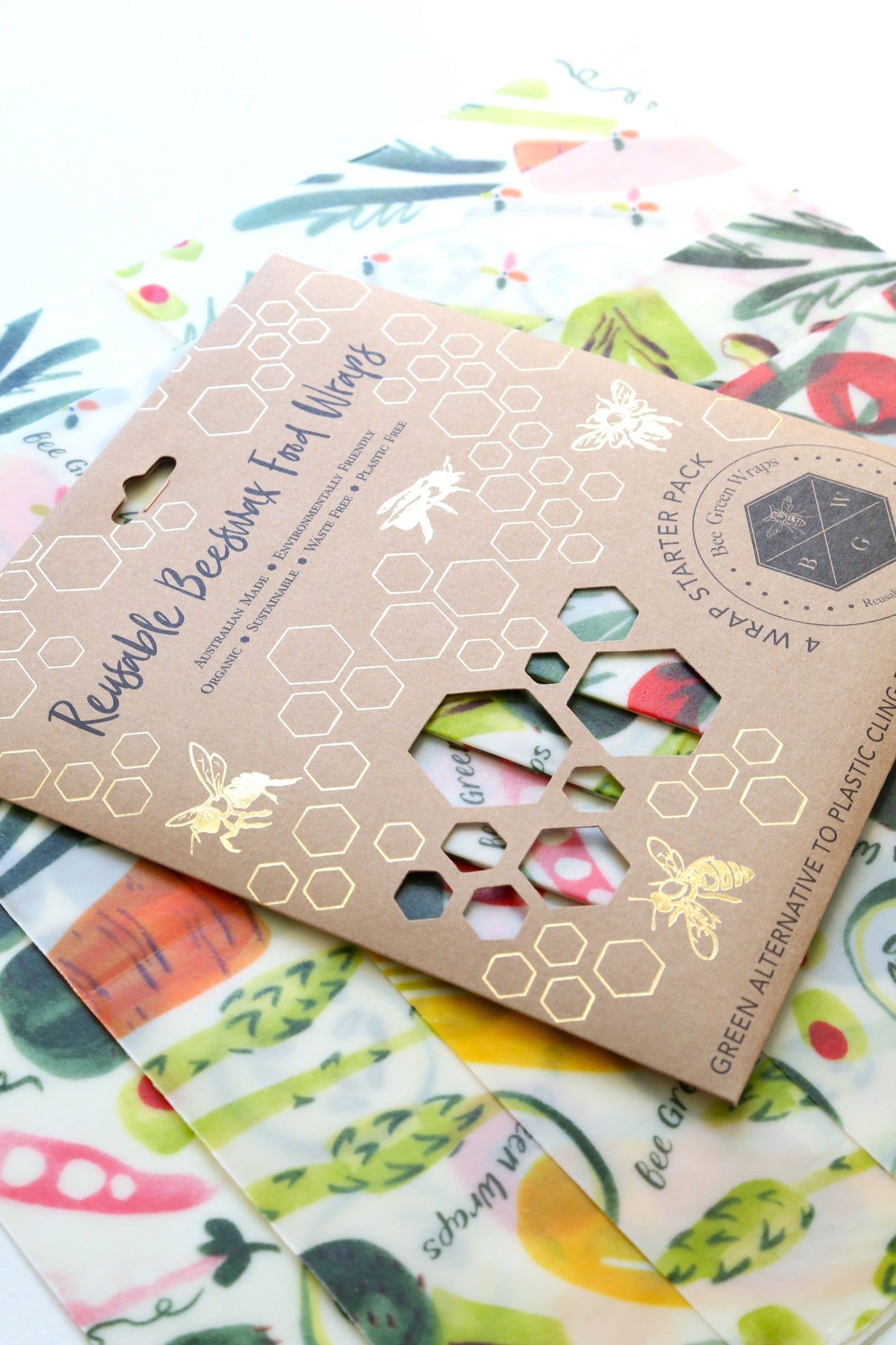 Beeswax Food Wraps Veggie