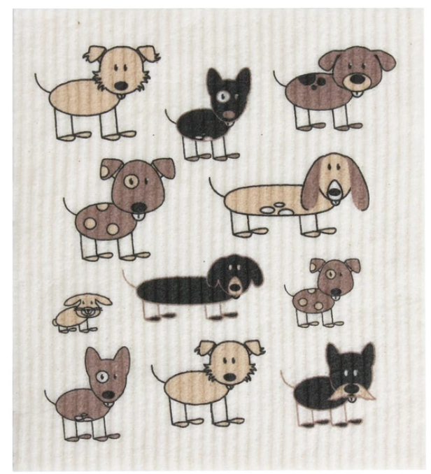 Retrokitchen Sponge Cloth Dog