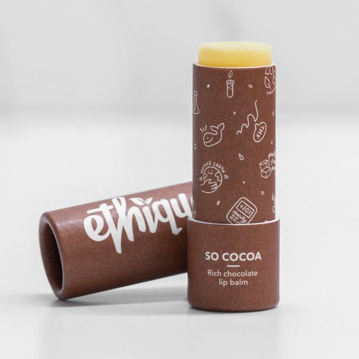 Ethique Eco Friendly Lip Balm Tube So Cocoa
