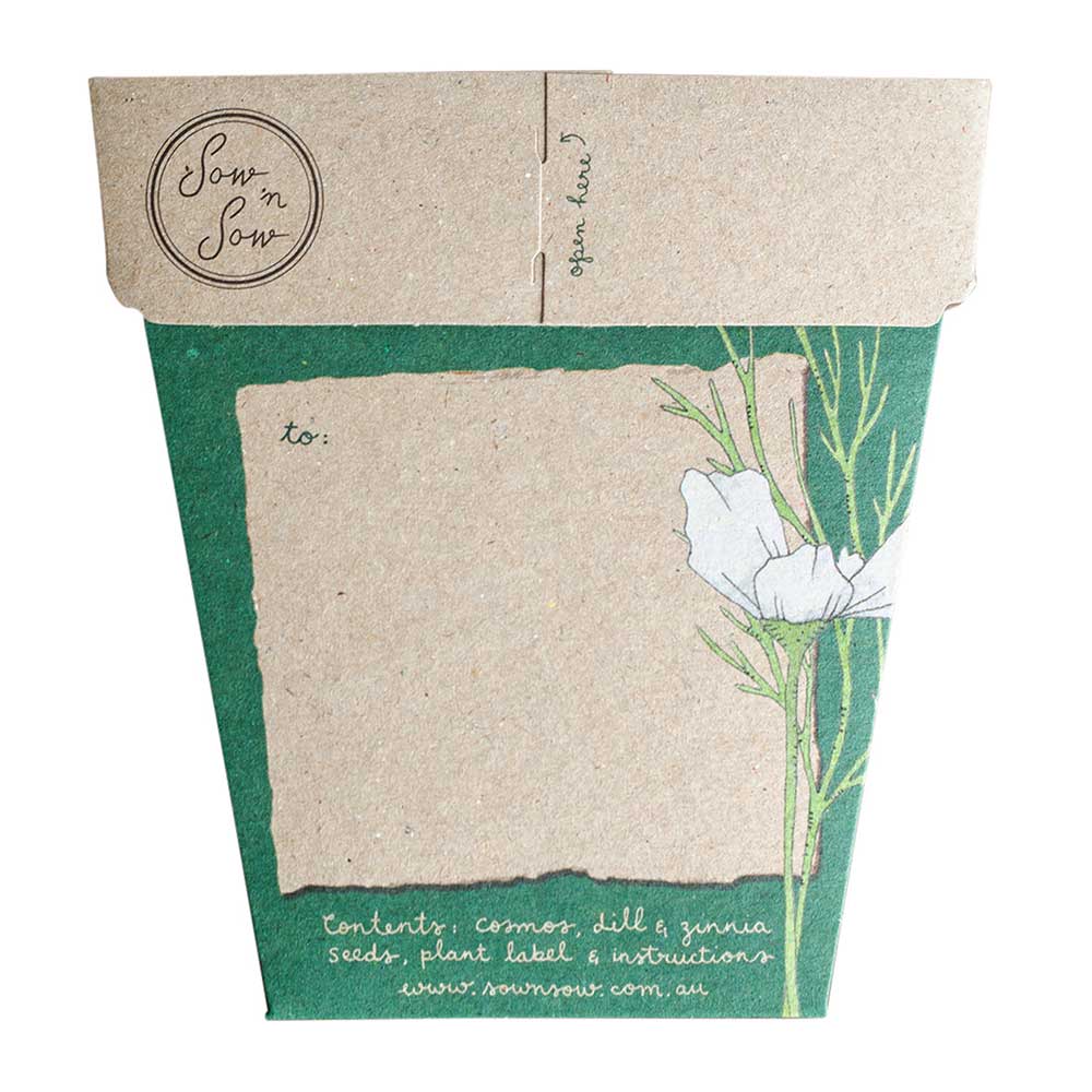 Sow n Sow Gift of Seeds Christmas Seasons Greetings
