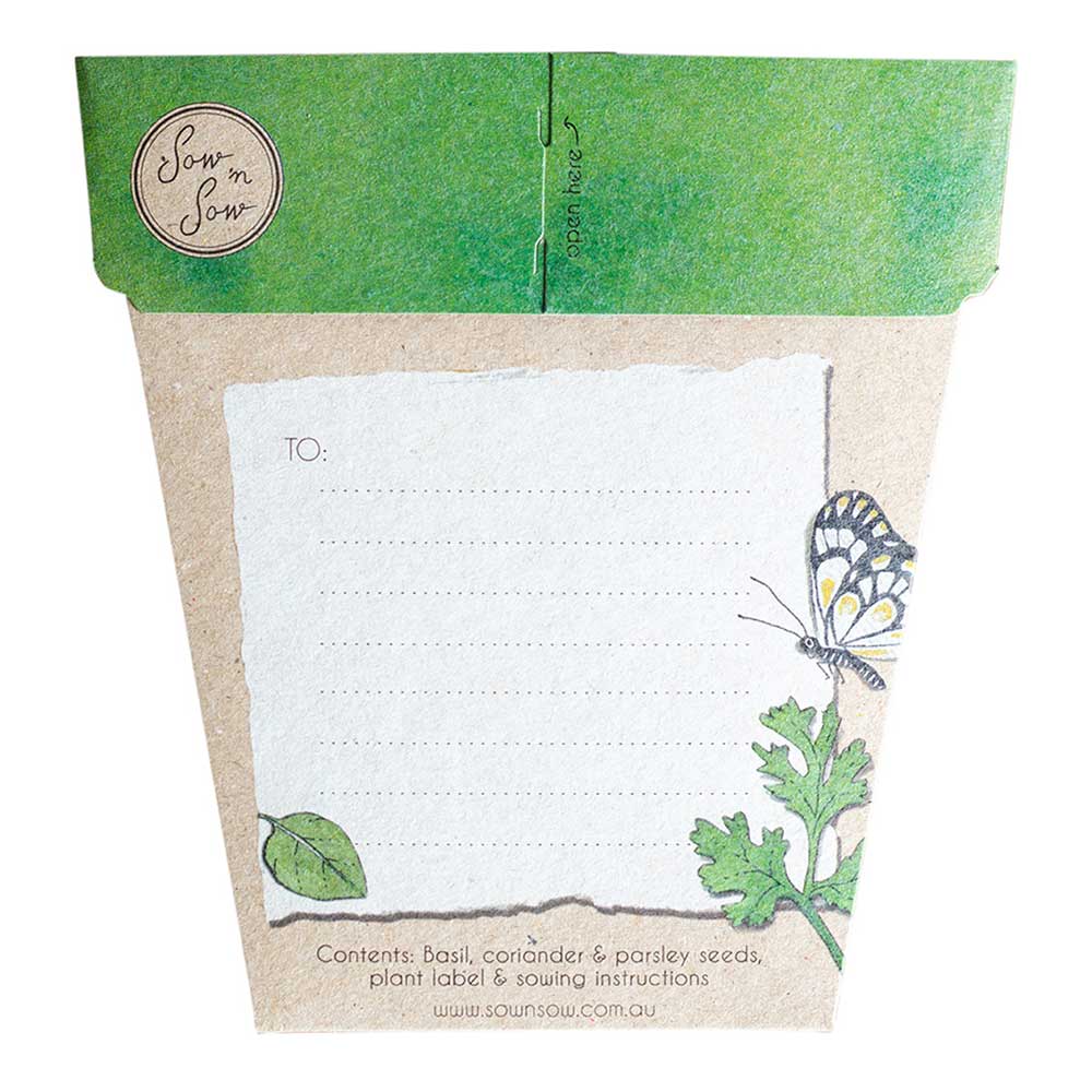 Gift of Seeds Herbs Trio