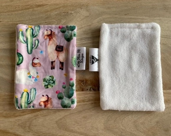 Llama Reusable Baby Wipes