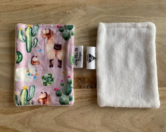 Llama Reusable Baby Wipes