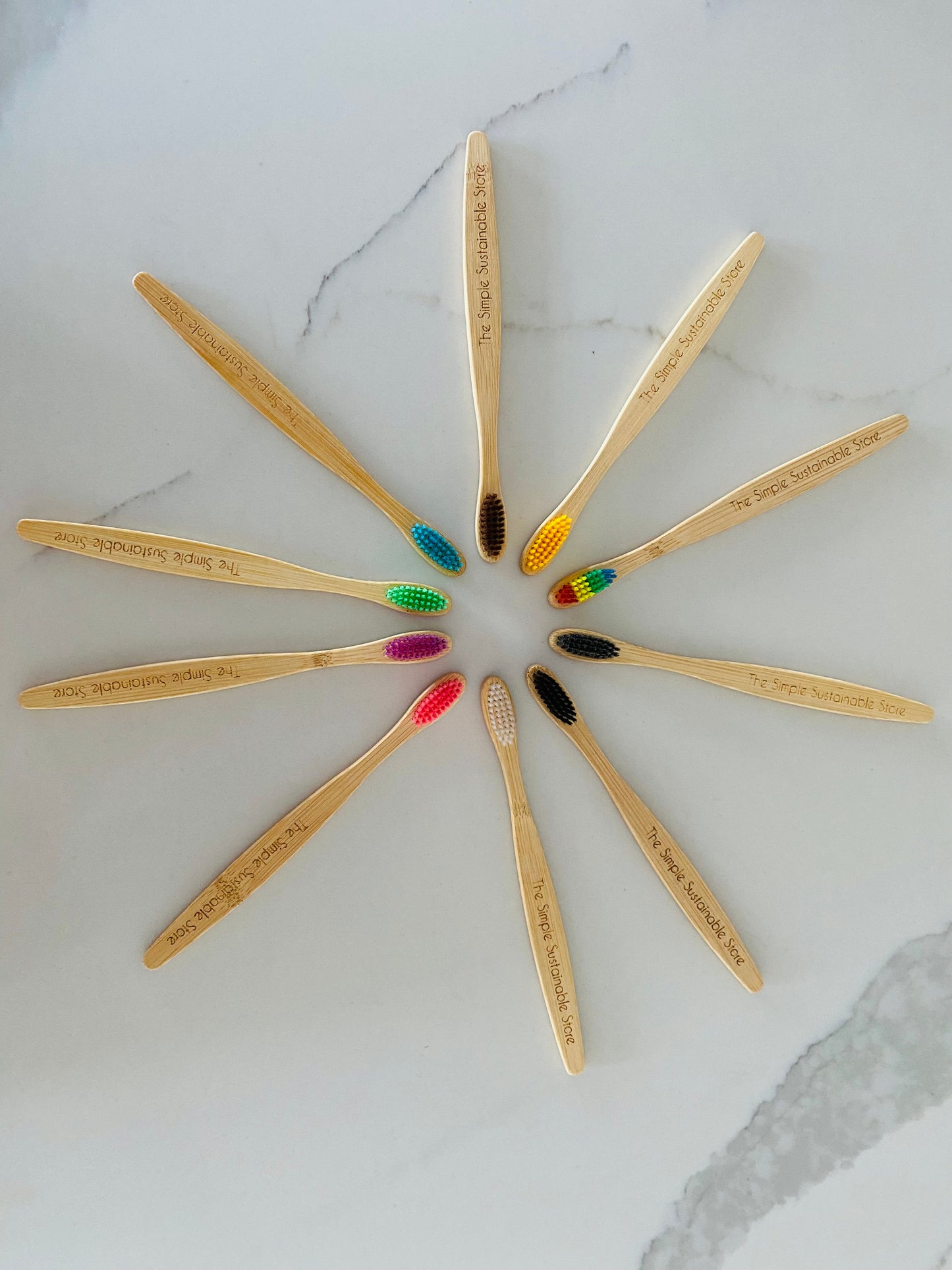 Eco Friendly Bamboo Toothbrush Adult