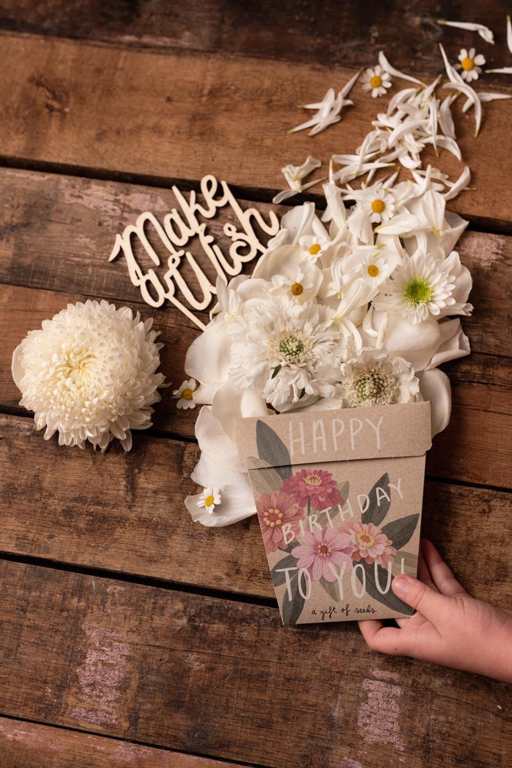Sow n Sow Gift of Seeds Happy Birthday Zinnia