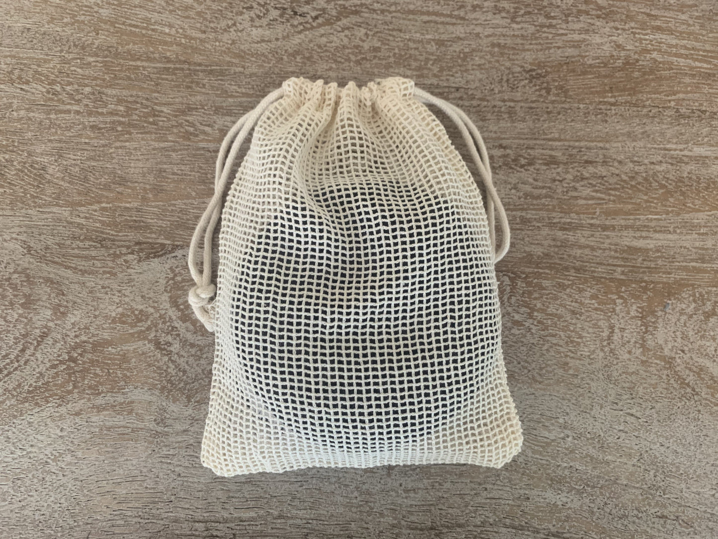 Makeup remover pads in wash bag