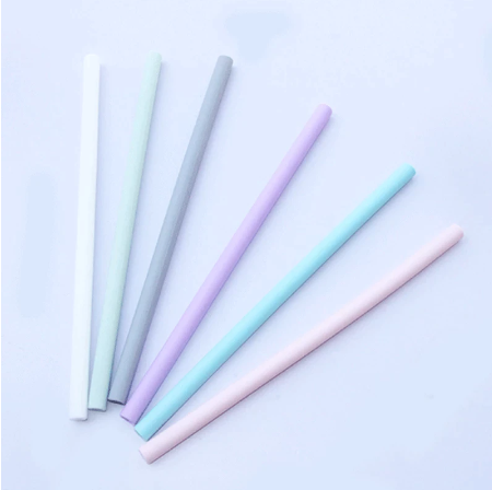 Silicone Straws Straight