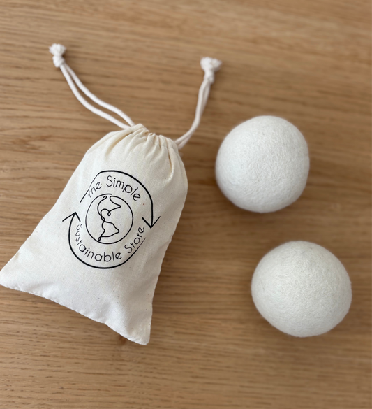 Pure Wool Dryer Balls (2 pack)