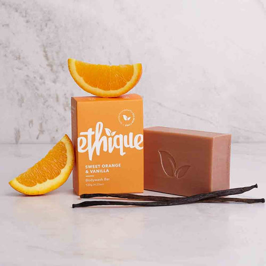 Ethique Solid Bodywash Bar - Sweet Orange & Vanilla