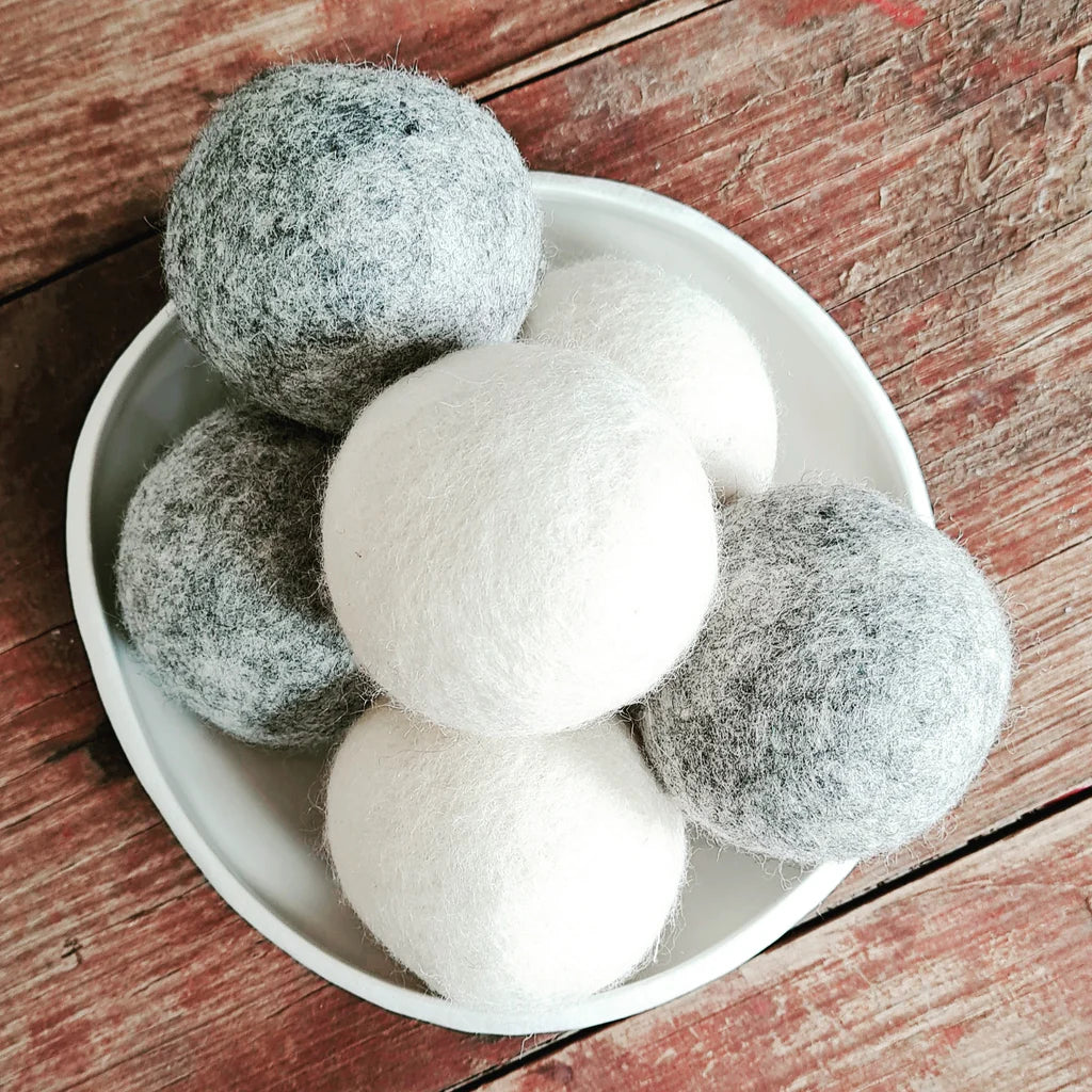 Pure Wool Dryer Balls (6 pack)