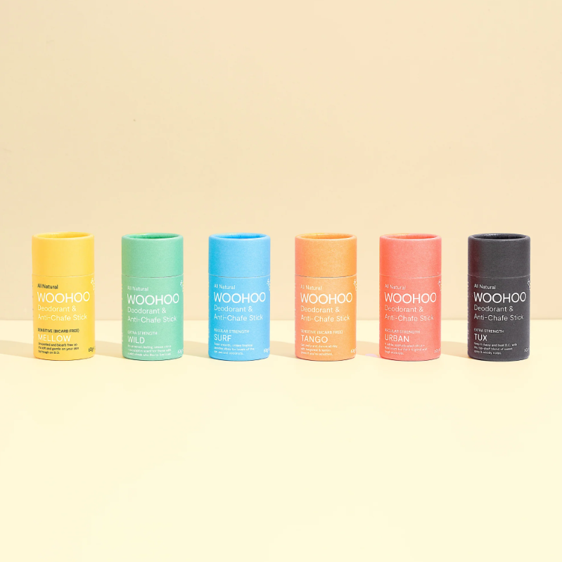 Woohoo Body Deodorant & Anti-Chafe Stick
