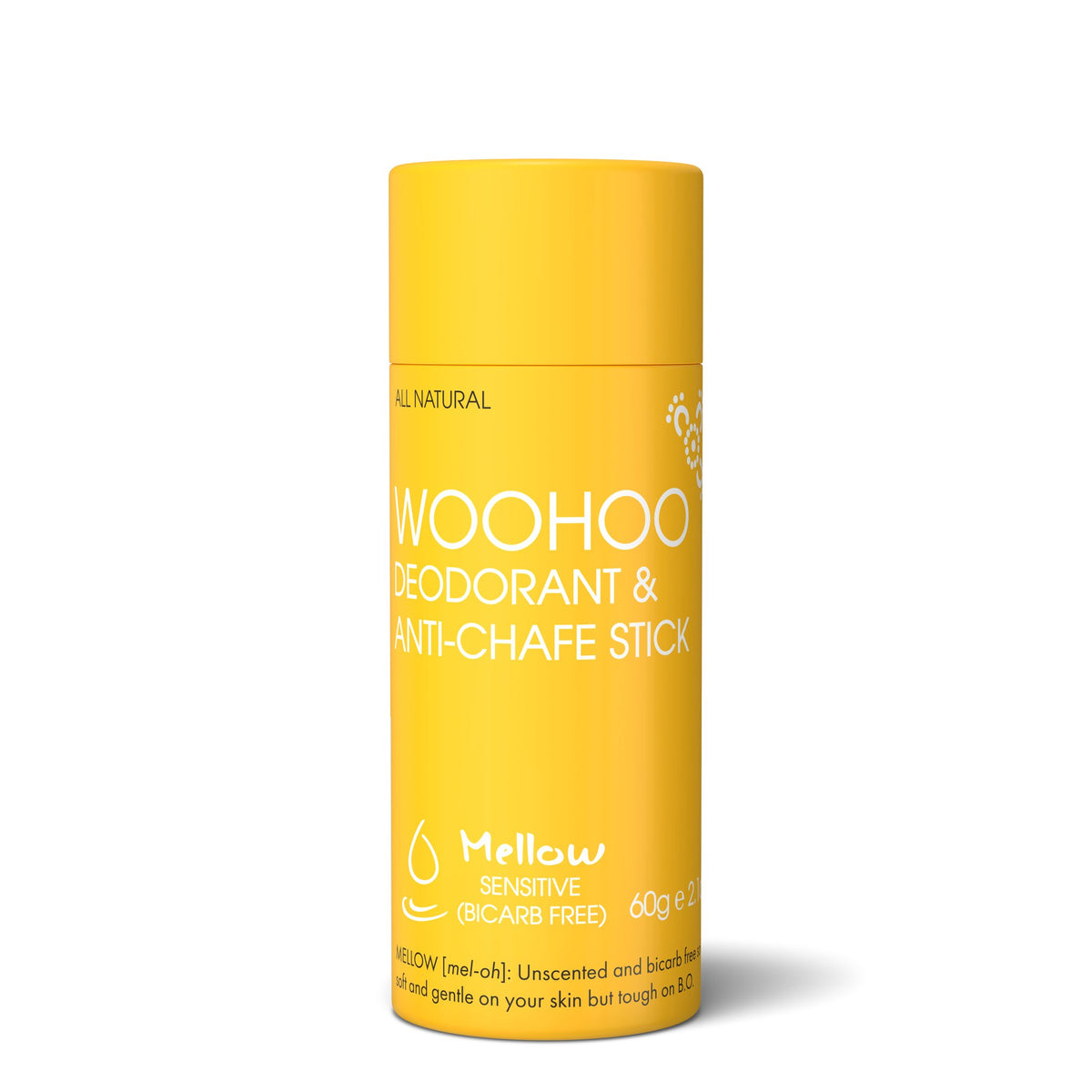 Woohoo Body Deodorant & Anti-Chafe Stick