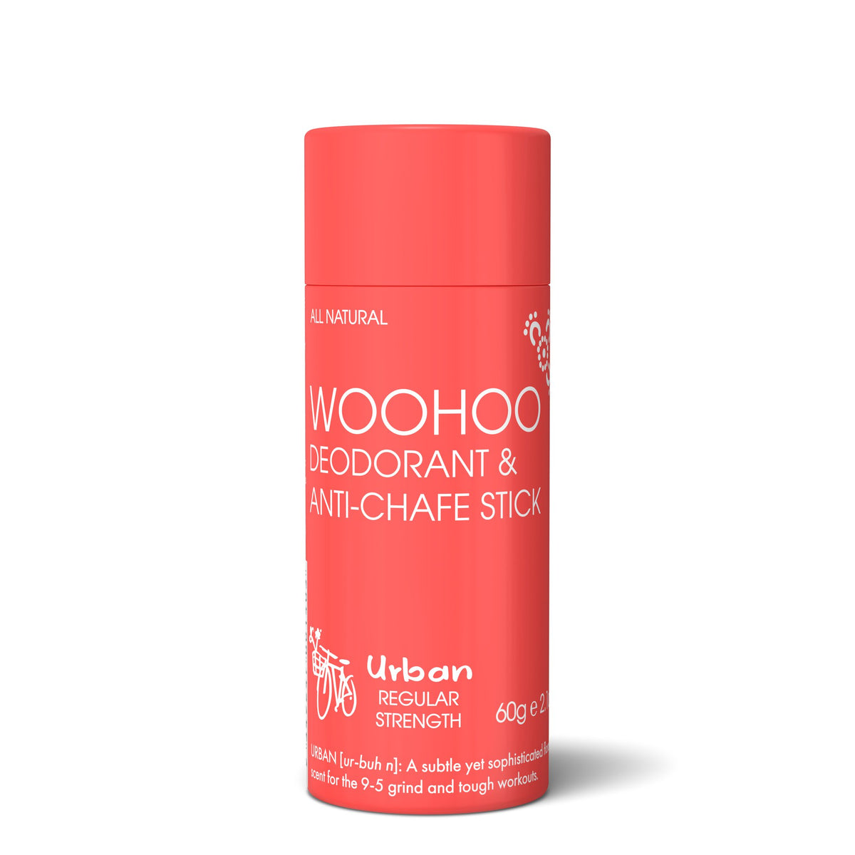 Woohoo Body Deodorant & Anti-Chafe Stick
