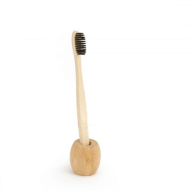 Sustainable Bamboo Toothbrush Stand Holder