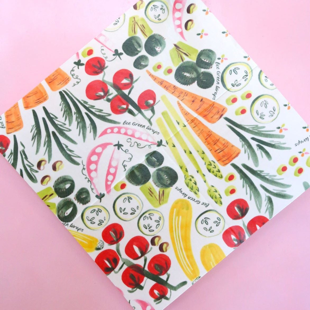 Bee Green Beeswax Wrap Jumbo Vegetable