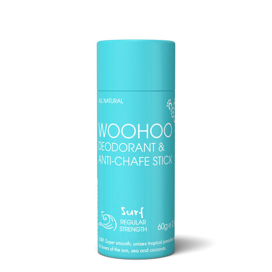 Woohoo Natural Deodorant & Anti-Chafe Stick - Surf