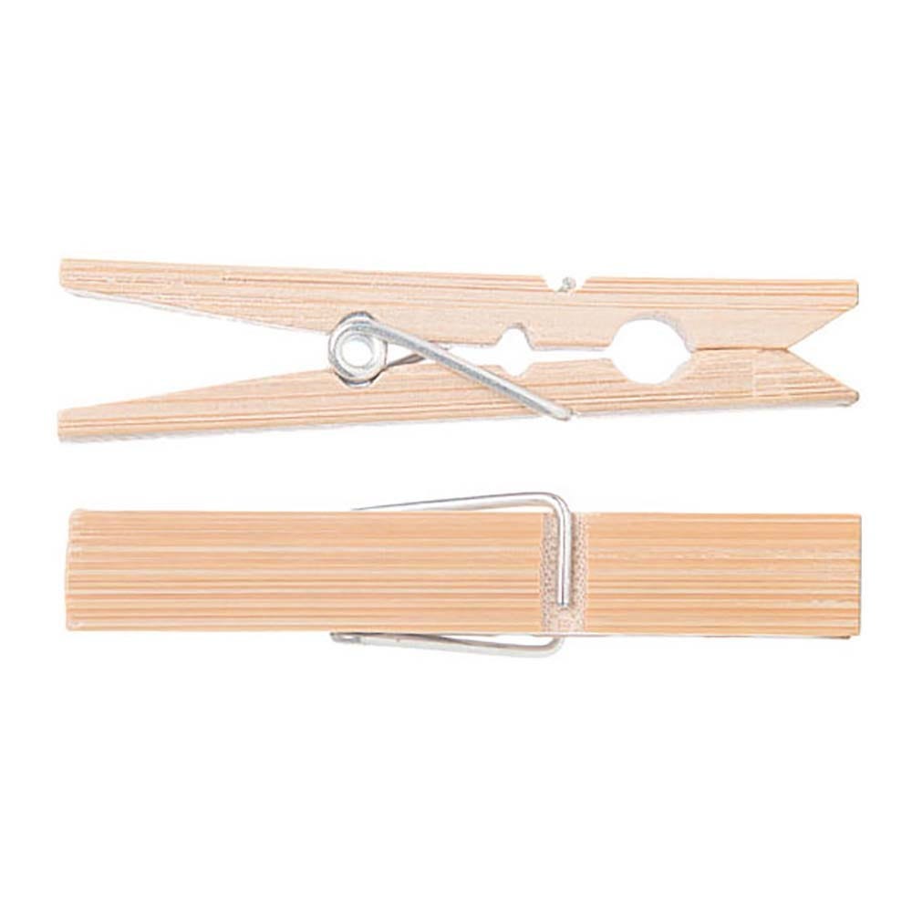 Go Bamboo Clothes Pegs 