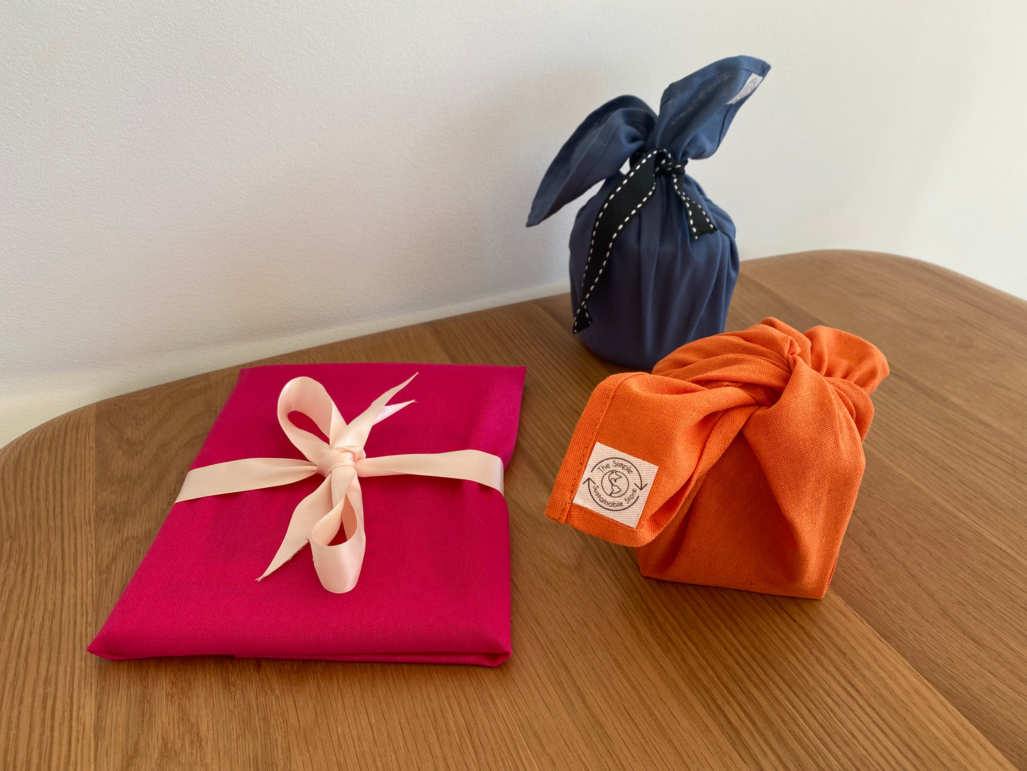 Reusable Fabric Gift Wrapping Cloth / 'Furoshiki' Set
